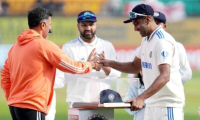 Ravichandran Ashwin Honored On His 100th Test Match