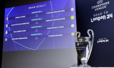 Real Madrid To Face Manchester City In Uefa Champions League Quarter Finals