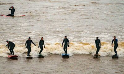 Record Breaking Five Star Severn Bore Thrills Spectators And Surfers