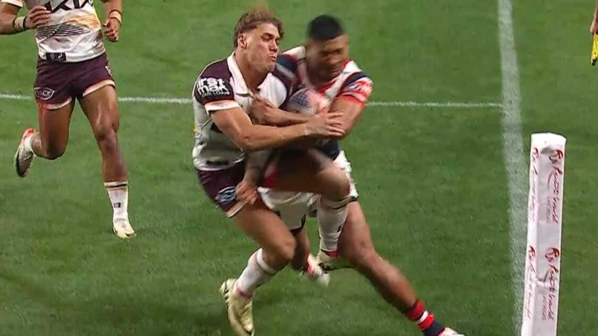 Reece Walsh's Controversial Tackle In Las Vegas Sparks Debate