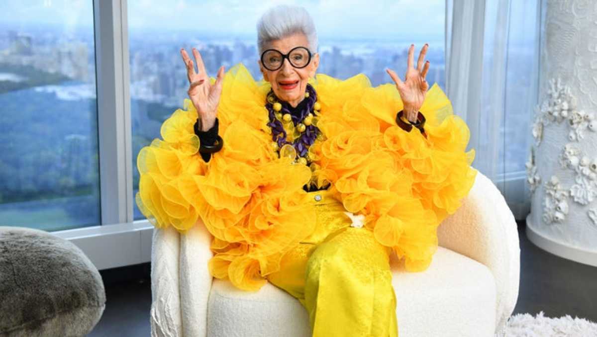 Renowned Fashion Icon Iris Apfel Passes Away At 102