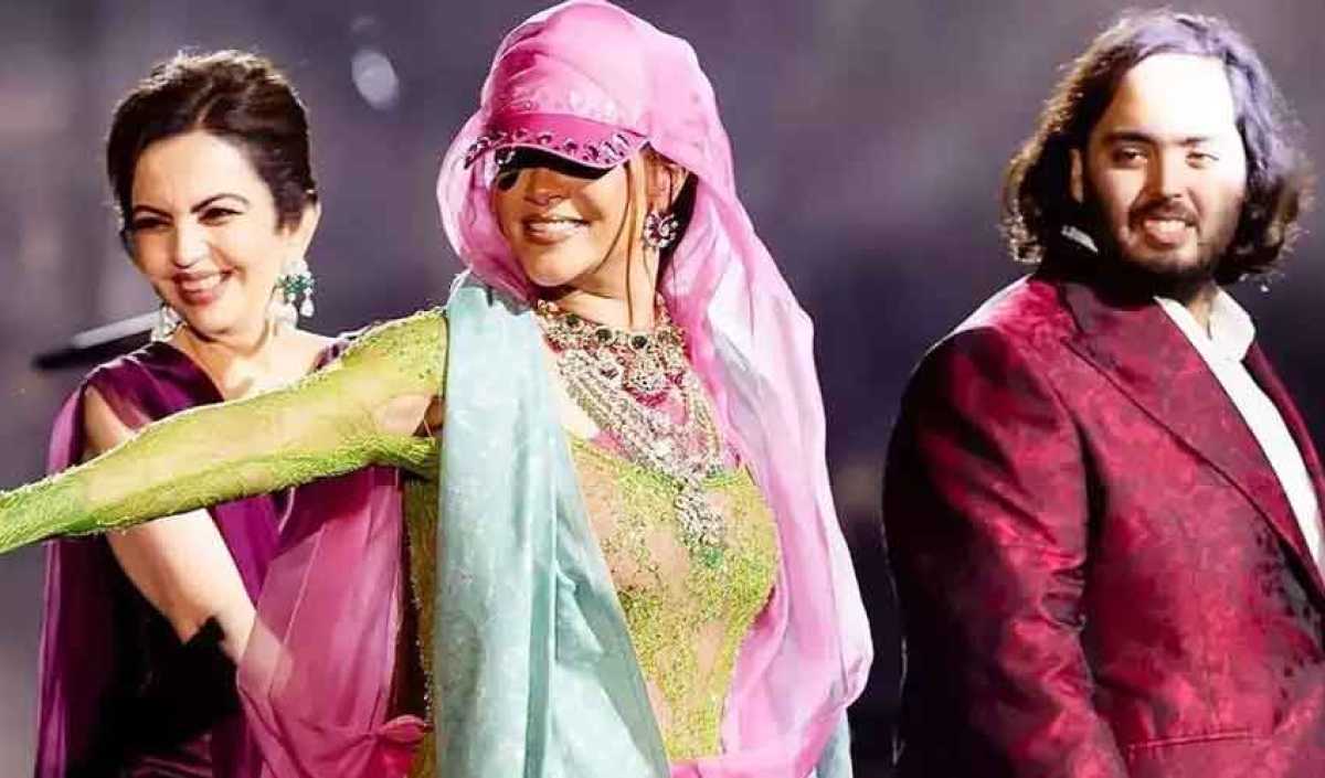 Rihanna Lights Up The Stage At Anant Ambani Radhika Merchant's Lavish Pre Wedding Bash