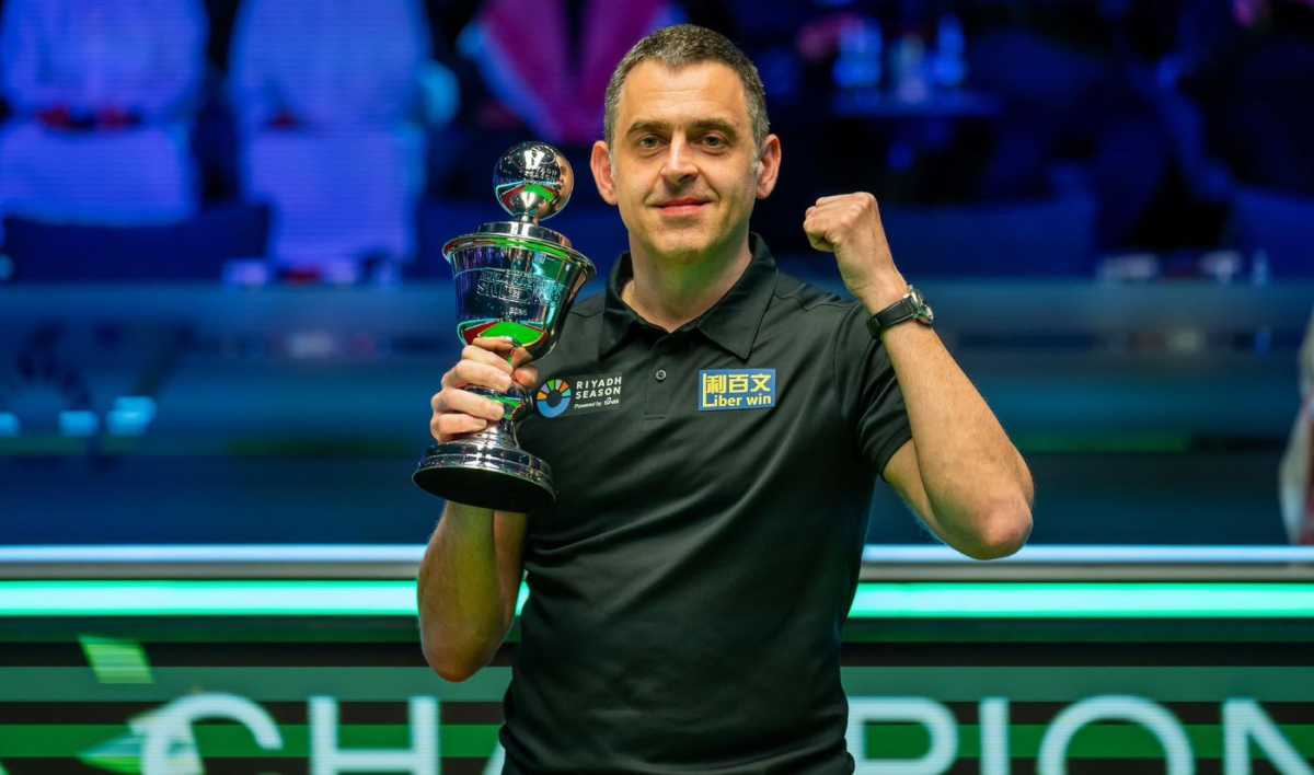 Ronnie O'sullivan Wins Inaugural World Masters Of Snooker In Saudi Arabia