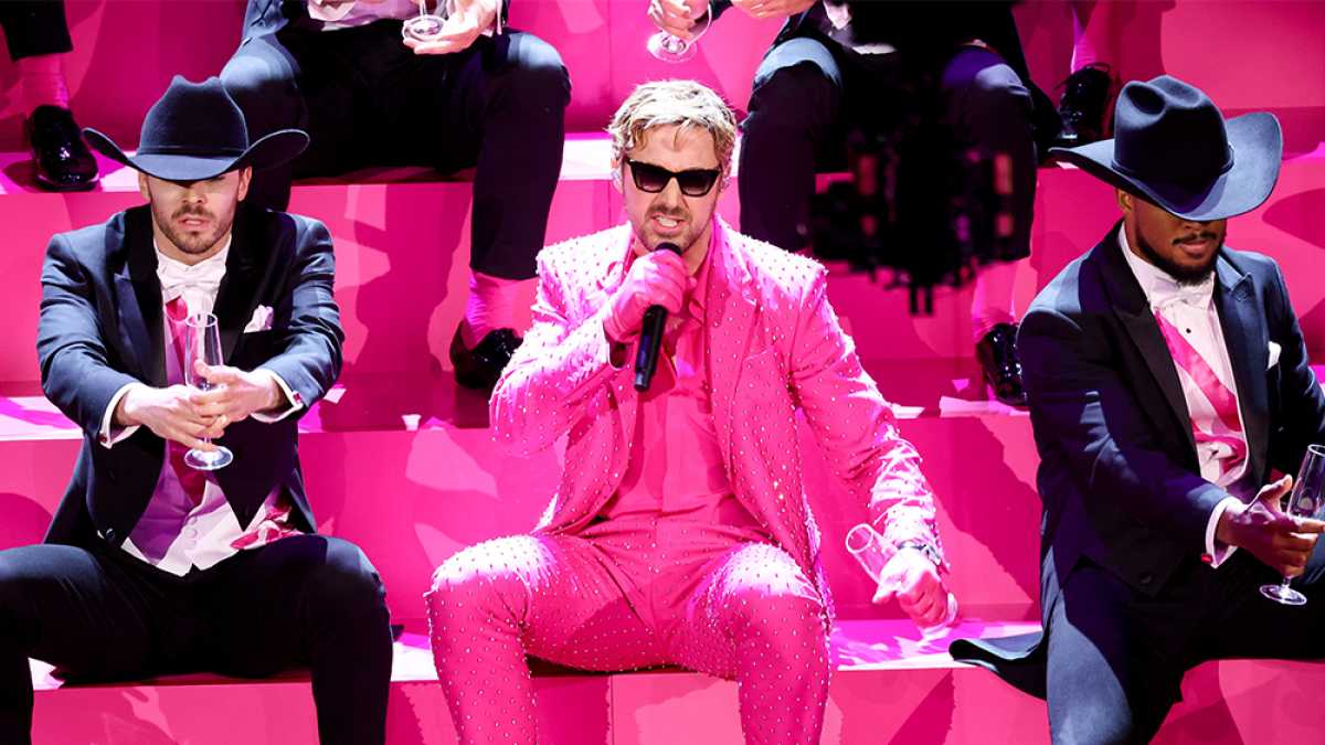 Ryan Gosling And Mark Ronson Perform 'i'm Just Ken' At Oscars With 'barbie' Cast