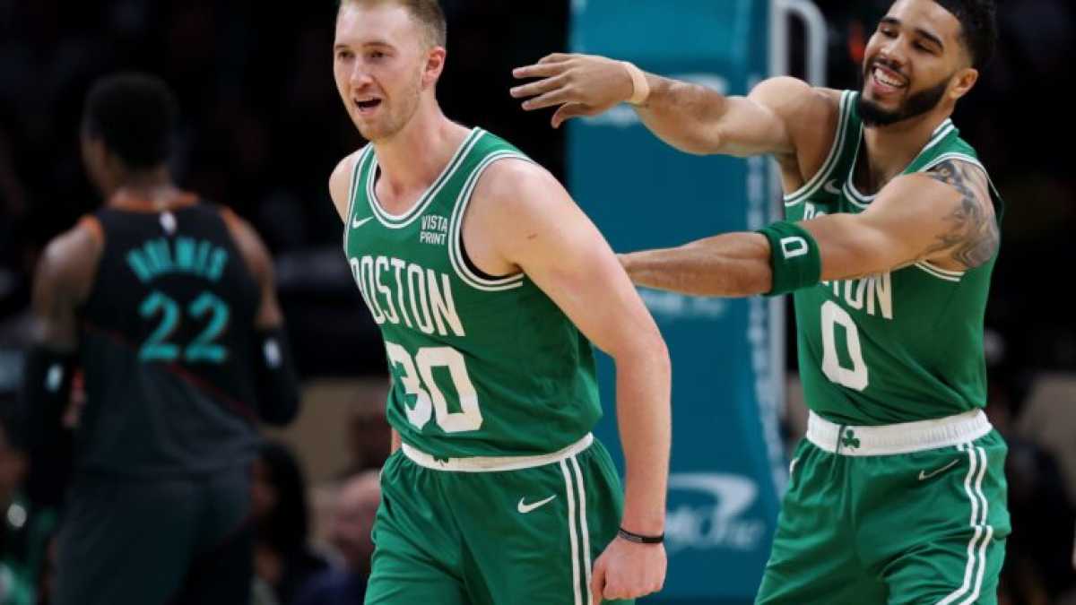 Sam Hauser Sets Nba Record With 10 Three Pointers In 22 Minute Showdown Against Wizards