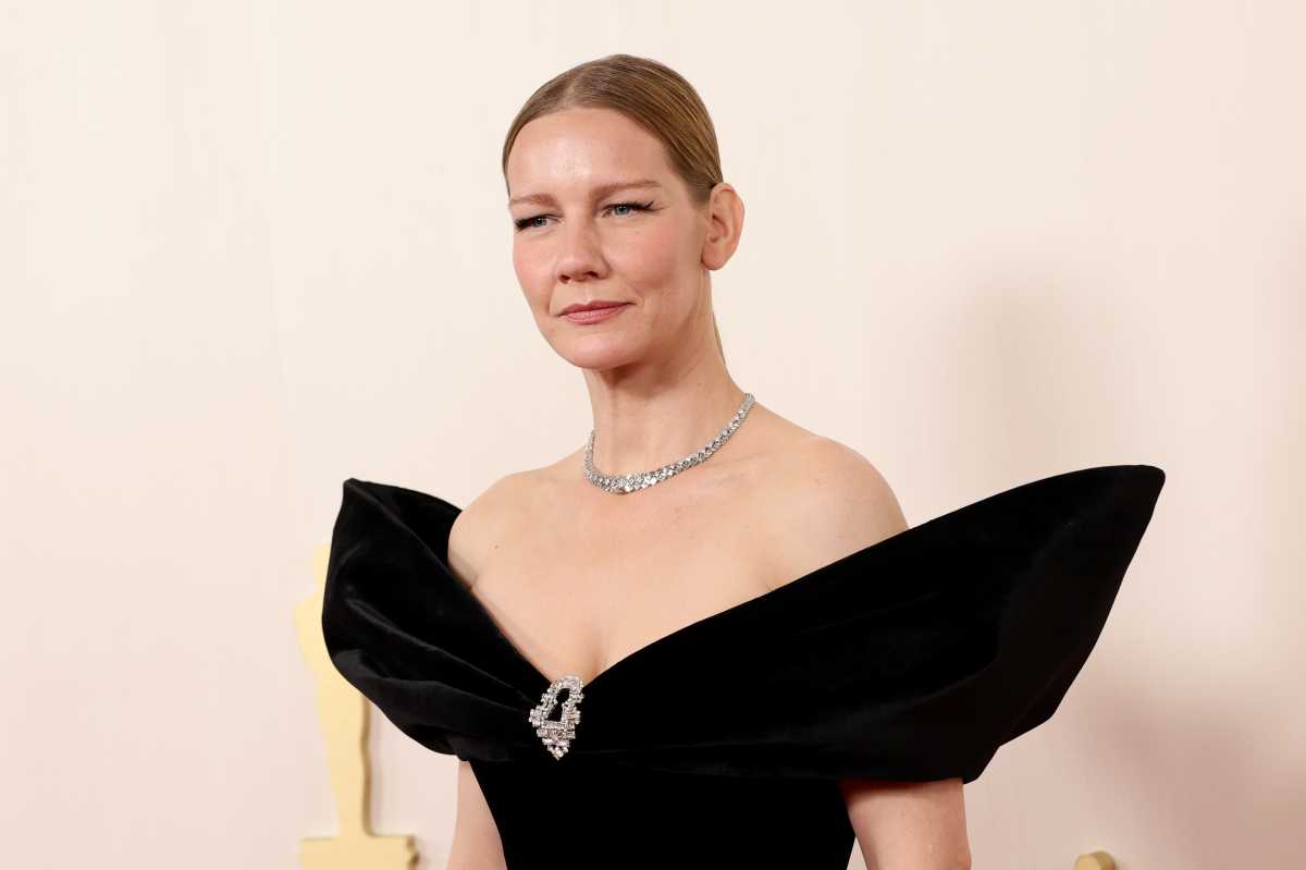 Sandra Hüller Makes A Stylish Stand At The Oscars 2024 With Sustainable Fashion Choices