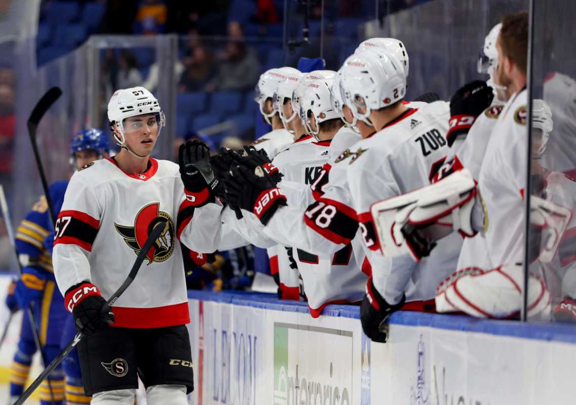 Senators Dominate Sabres With Five Goal First Period