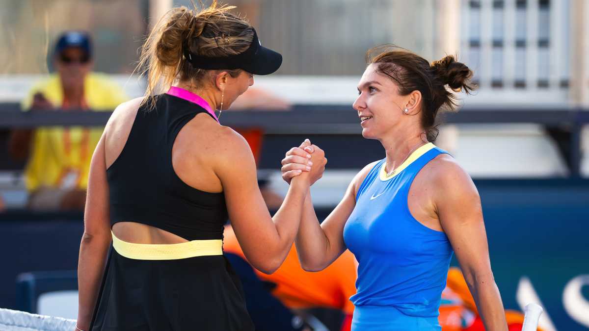 Simona Halep Defeated By Paula Badosa In Miami Open Comeback