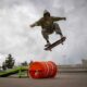 Skateboarders Celebrate St. Patrick's Day At Albuquerque Skate Park