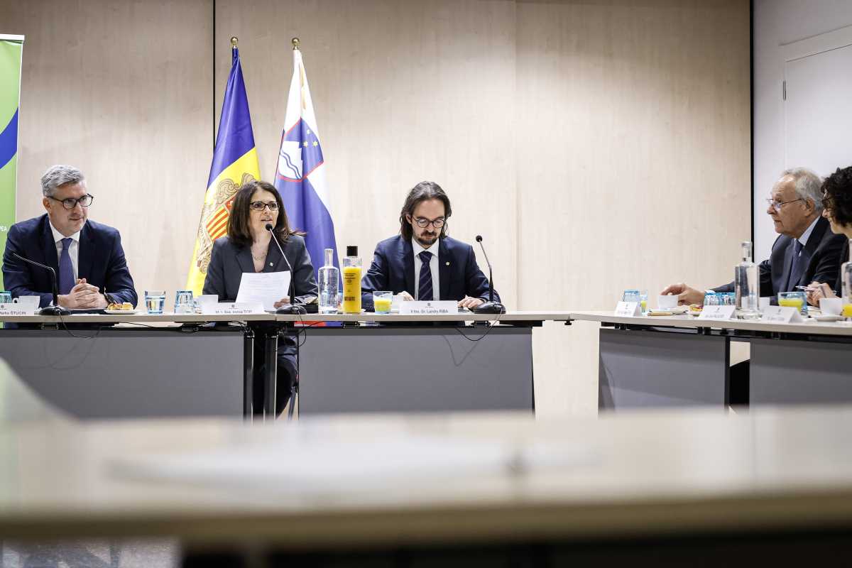 Slovenia And Andorra Strengthen Bilateral Relations And Discuss Foreign Policy Issues In Historic Political Consultations