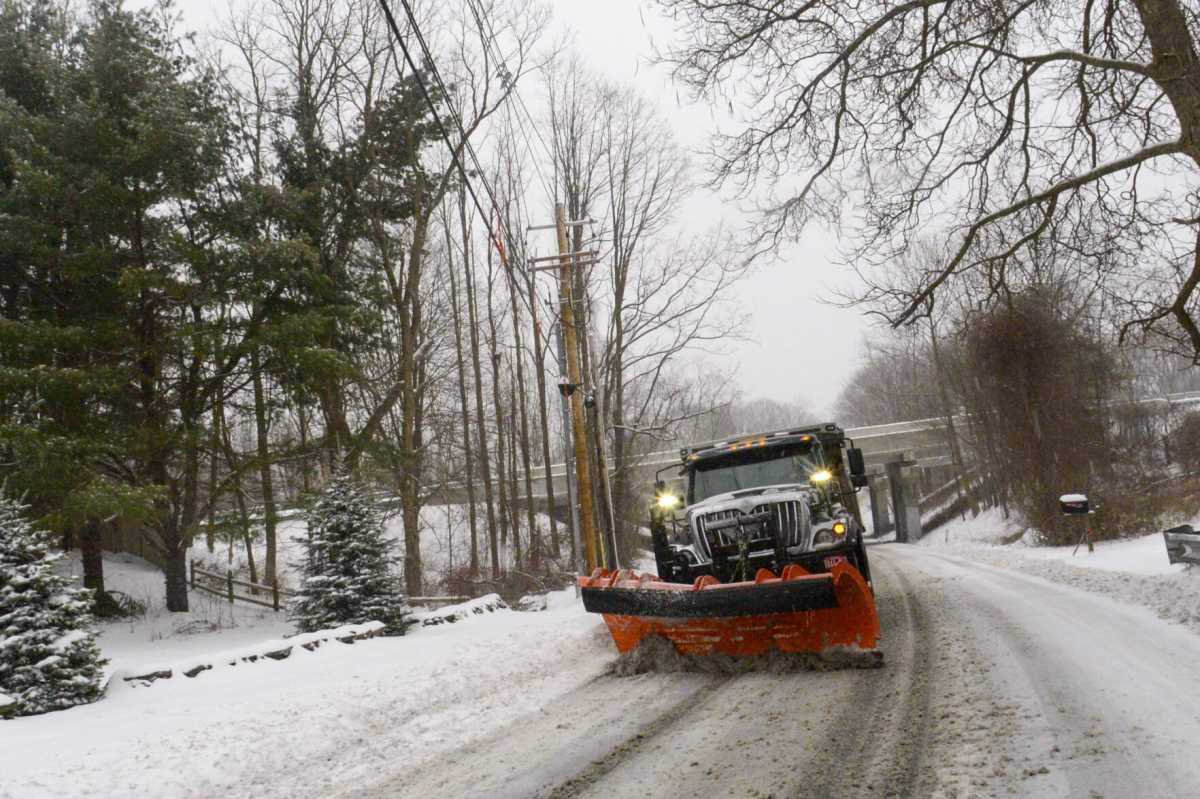 Spring Storm Brings Record Snowfall And Dangerous Conditions To Central U.s.