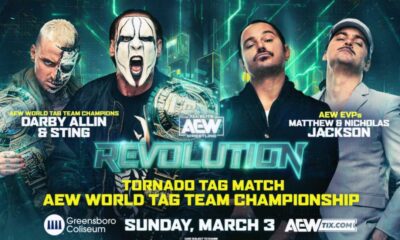 Sting's Farewell Match Headlines Aew Revolution In Greensboro