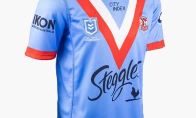 Sydney Roosters Jerseys From Historic Vegas Game Up For Auction