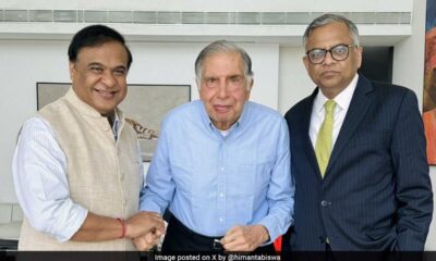 Tata's Semiconductor Plant In Assam To Put State On Global Map, Cm Sarma Meets Ratan Tata