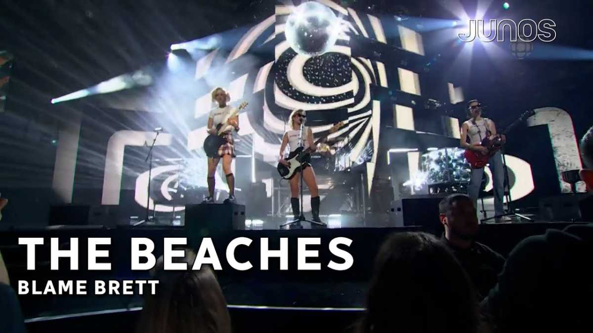 The Beaches Rock The 2024 Juno Awards With Iconic Performance Of 'blame Brett'