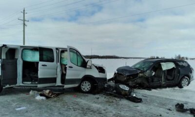 Three Injured In Perth County Collision, Transported To Hospital