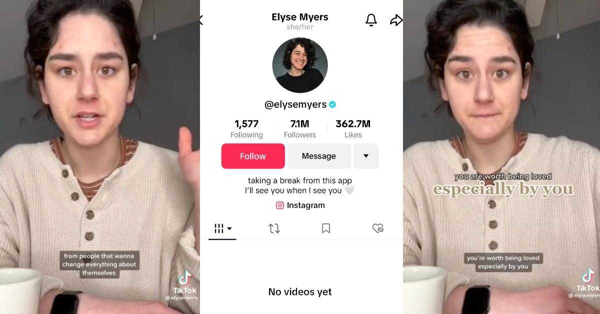 Tiktok Star Elyse Myers Takes Break Amid Controversy Over Operation Watermelon