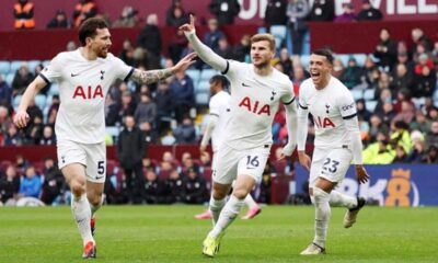 Tottenham Hotspur Thrash Aston Villa 4 0 To Boost Top Four Hopes