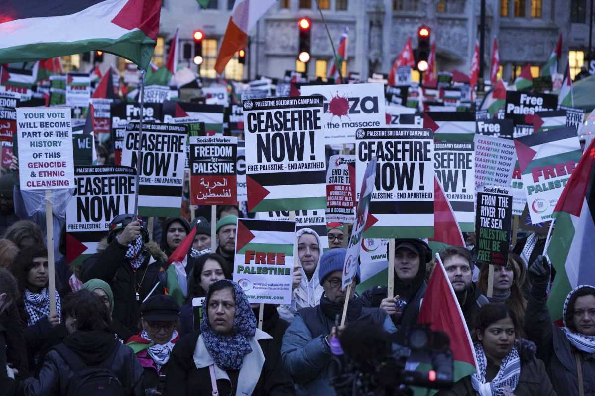 U.k. Prime Minister Announces Crackdown On Protest Amid Gaza Conflict