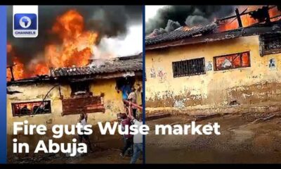 Unrest And Fire Erupt At Wuse Market In Abuja