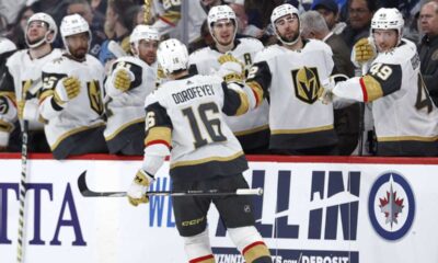 Vegas Golden Knights Secure 4 1 Victory Over Winnipeg Jets With Late Goals
