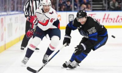 Veteran Giordano Scores Emotional Goal In Return For Maple Leafs