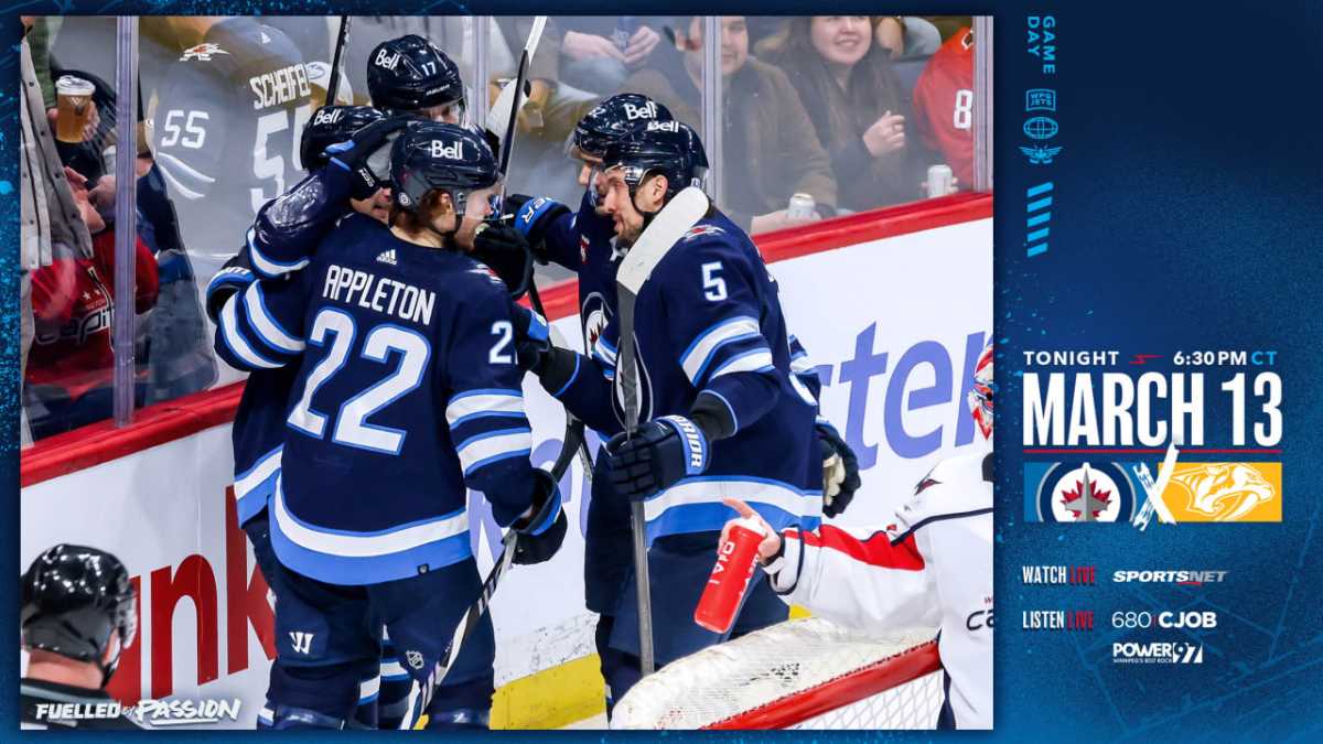 Winnipeg Jets Struggle Continues Against Nashville Predators