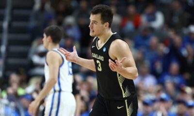 Wisconsin's Jack Gohlke Leads Oakland To Stunning Upset Victory In Ncaa Tournament
