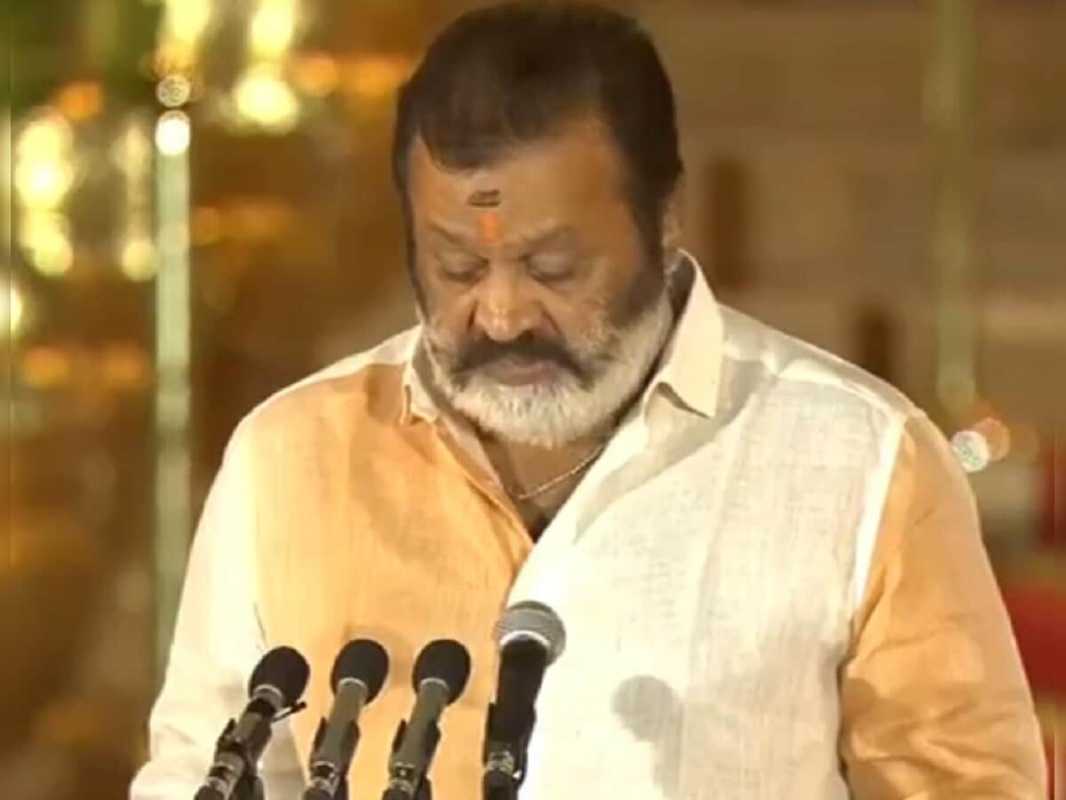 Actor Suresh Gopi Becomes Cabinet Minister In Modi's Government