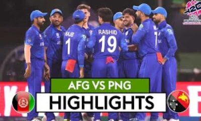 Afghanistan Dominates Papua New Guinea In T20 World Cup Encounter