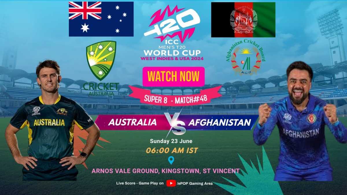 Afghanistan Vs Australia T20 World Cup Super 8 Match: Afghanistan Sets Target Of 149 Runs For Australia