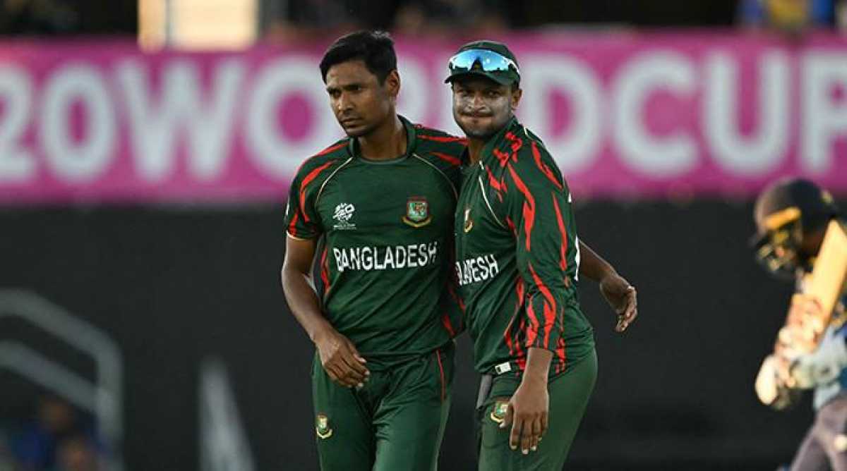 Bangladesh's Shakib Al Hasan Becomes First Player To Reach 50 Wickets At T20 World Cups