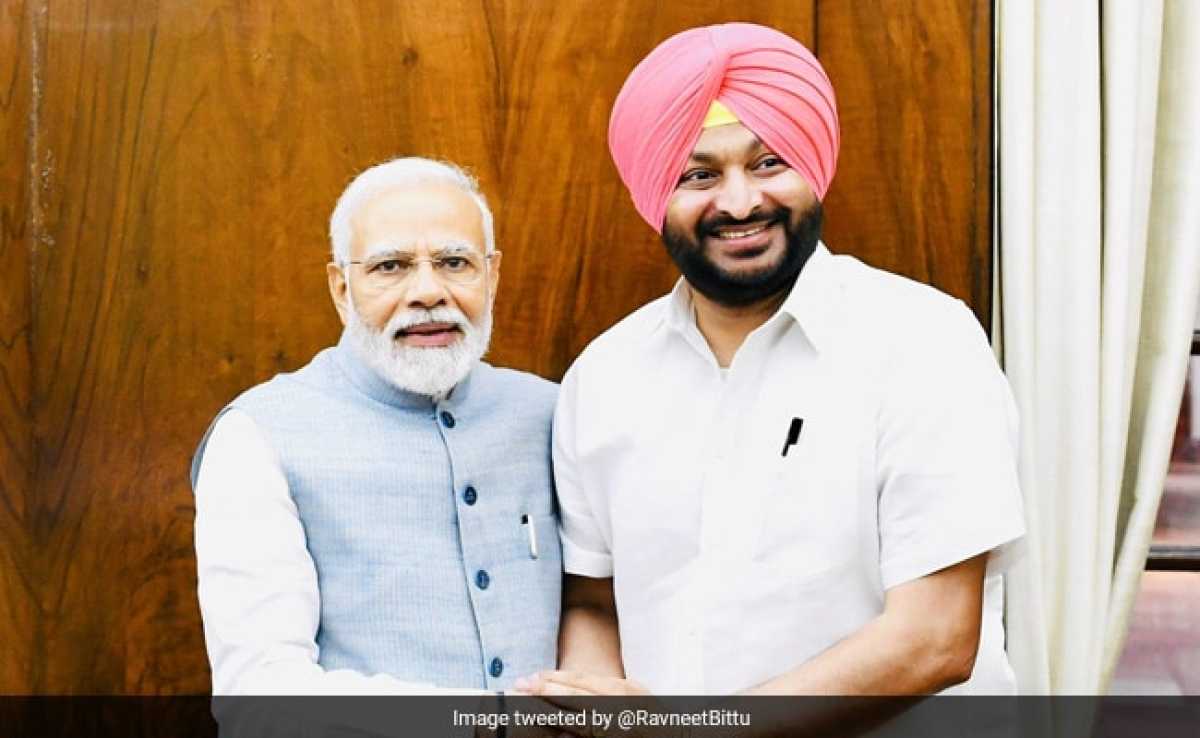 Bjp Leader Ravneet Singh Bittu Set To Join Modi Cabinet After Ludhiana Election Loss