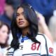 Bukayo Saka's Girlfriend, Tolami Benson, Stuns Fans With Personalised Leather Jacket At Uefa Euro 2020 Opener