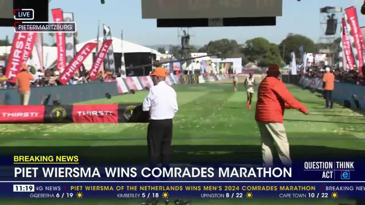 Centurion Runner Eddie Mkhabele Finishes Last In Maiden Comrades Marathon With Great Joy