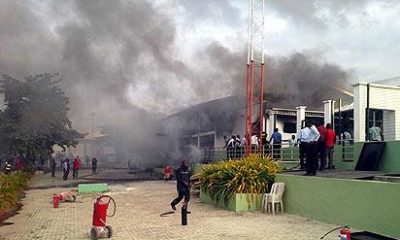 Christ Embassy Headquarters In Lagos Gutted By Fire