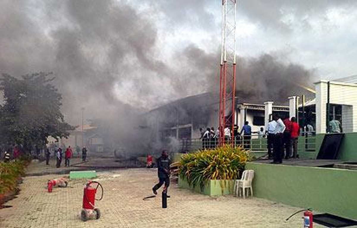 Christ Embassy Headquarters In Lagos Gutted By Fire