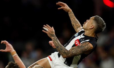 Collingwood's Bobby Hill Stuns With Spectacular Mark In Victory Over North Melbourne