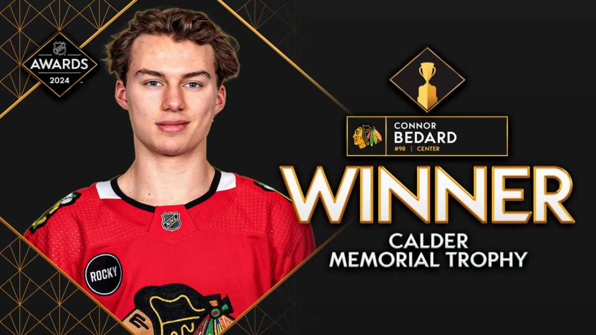 Connor Bedard Wins Calder Trophy As Top Nhl Rookie