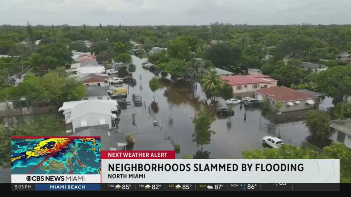 Flooding Emergency Declared In South Florida As Heavy Rainfall Persists