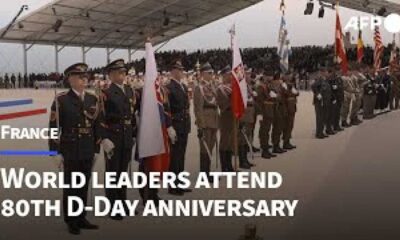 Global Leaders Commemorate 80th D Day Anniversary In Normandy