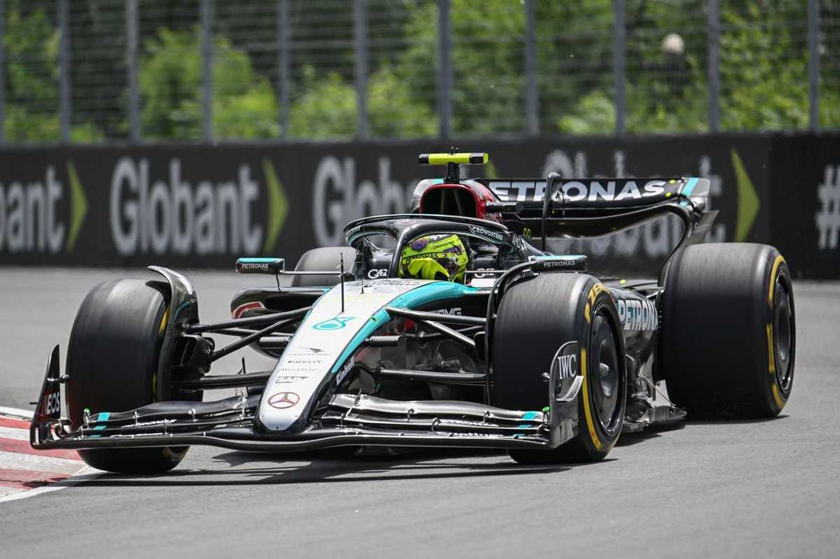 Hamilton Leads The Way In Dramatic Canadian Grand Prix Practice Session