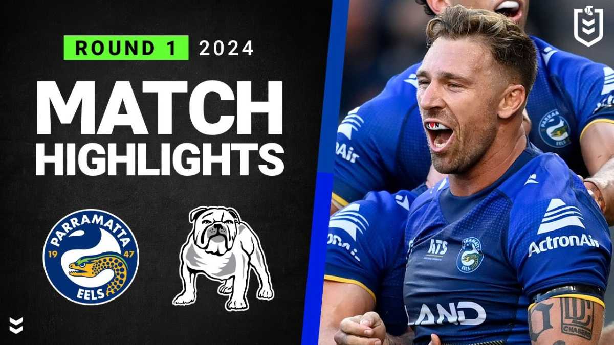 High Octane Nrl Clash: Bulldogs Vs Eels Intense Battle At King's Birthday Showdown