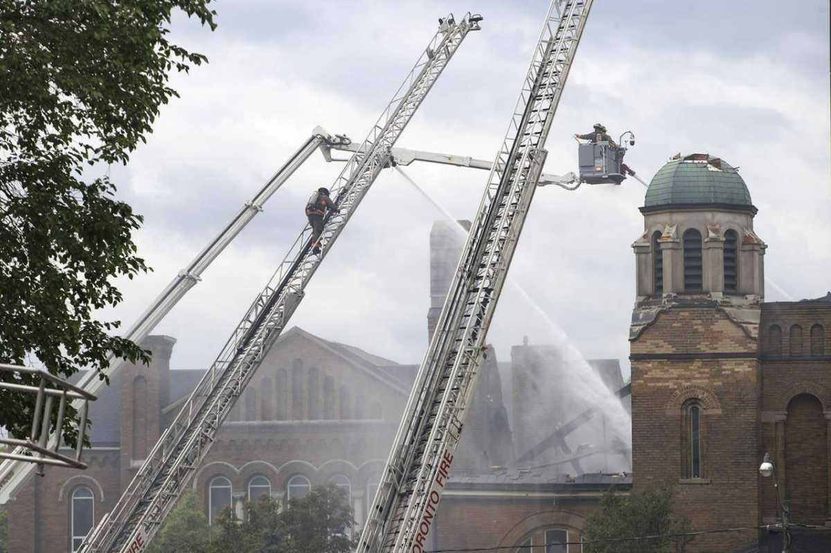 Historic St. Anne's Church In Toronto Destroyed By Devastating Fire