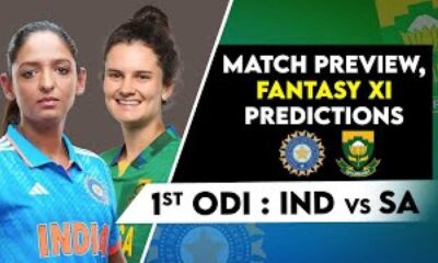 India Women's Cricket Team Scores 265 In First Odi Against South Africa Women