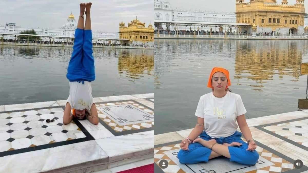 Instagram Influencer Faces Police Case For Yoga At Golden Temple