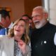 Italian Pm Giorgia Meloni Shares Cheerful Video With Pm Modi From G7 Summit