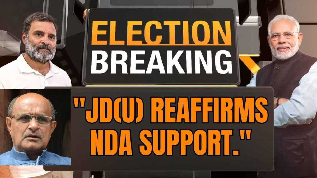 Jd(u) Confirms Continued Support For Nda Amid Speculations, Nitish Kumar's Allegiance Questioned