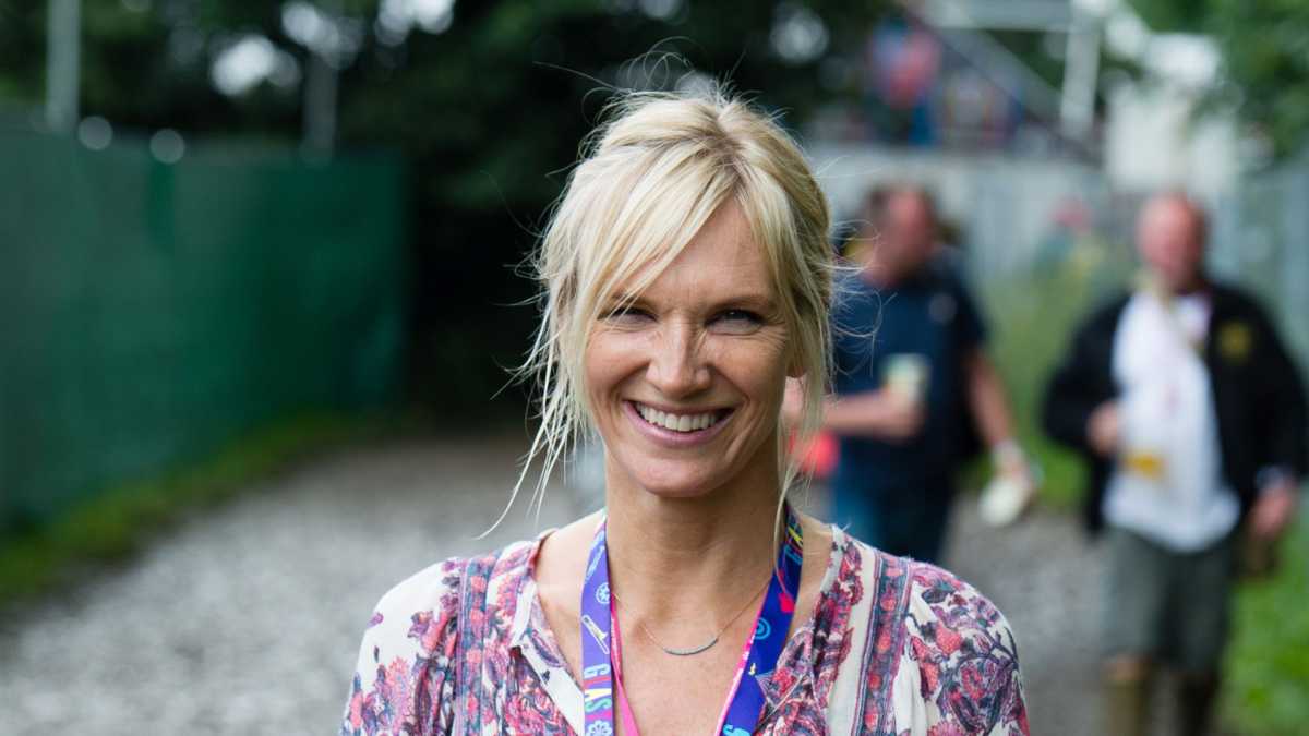 Jo Whiley Stuns In Yellow Dress At Glastonbury: A Festival Fashion Icon