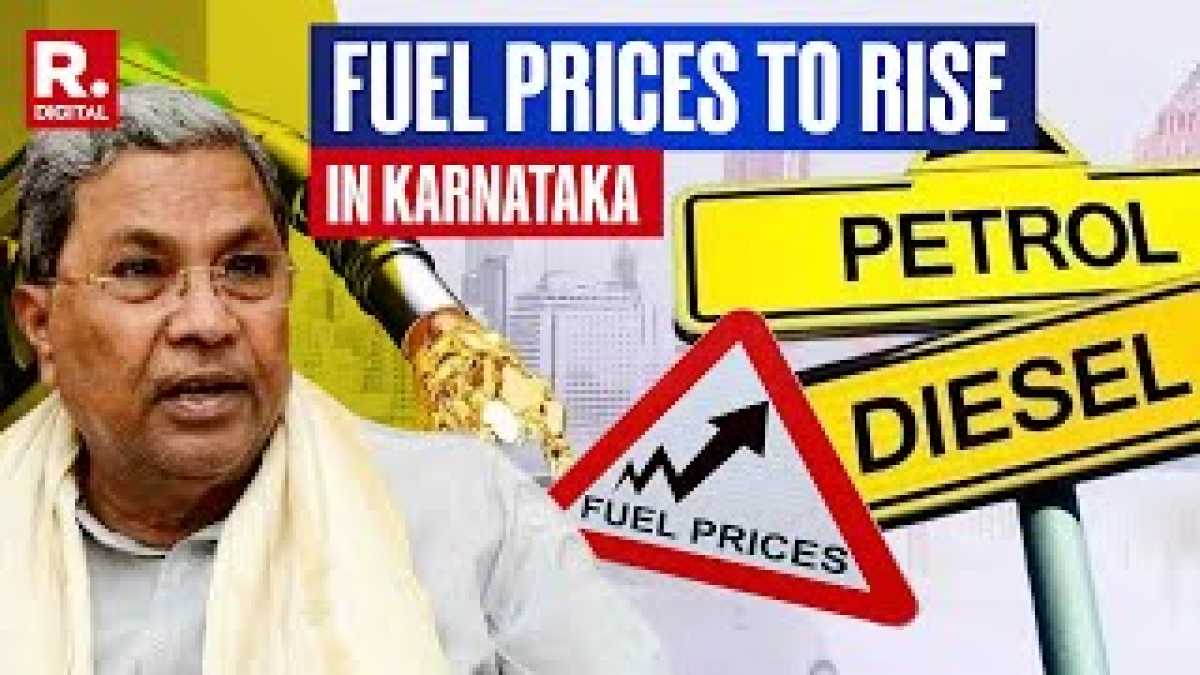 Karnataka Government Defends Fuel Price Hike As Necessary For State Development